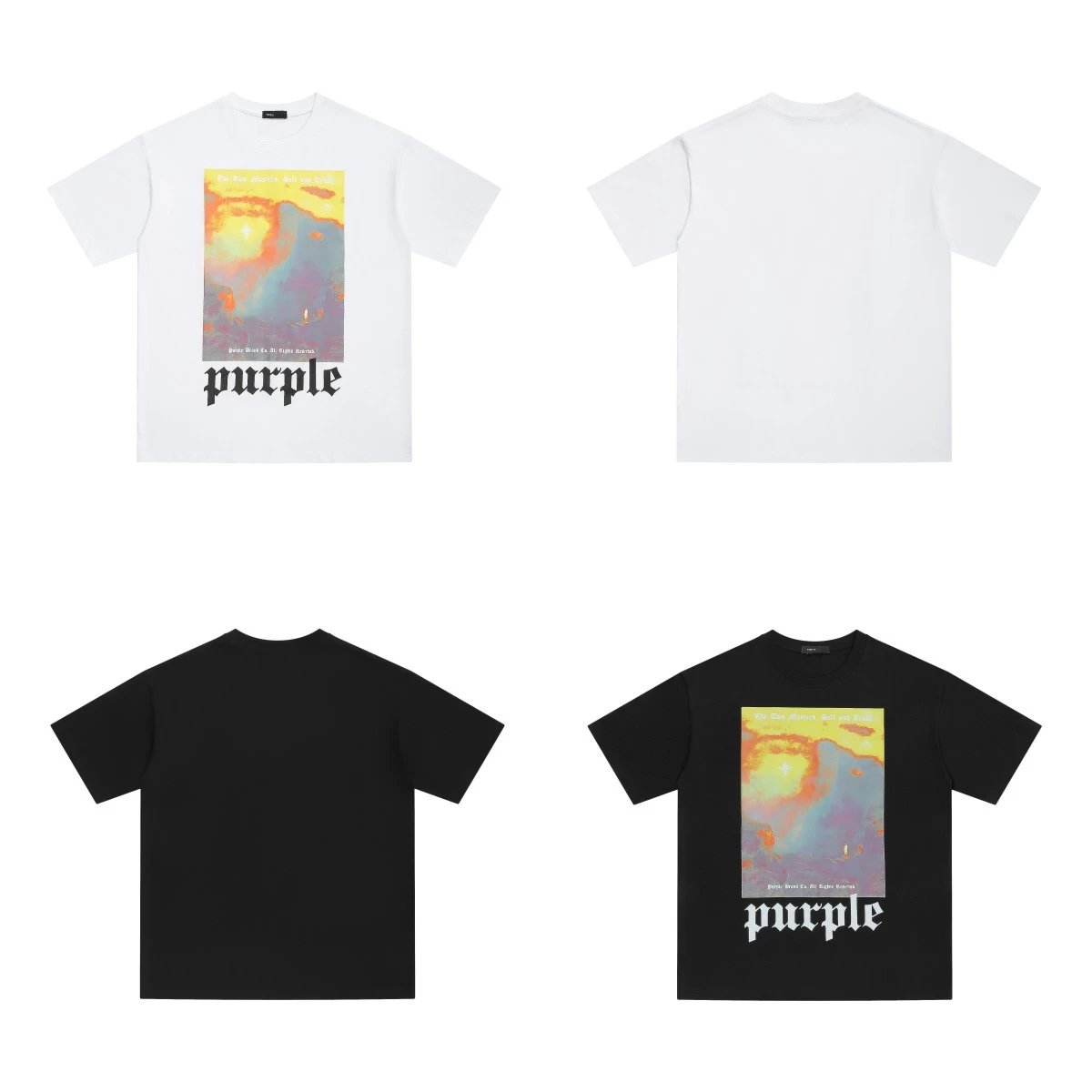 Purple Brand The Two Masters T-Shirt Black - 3
