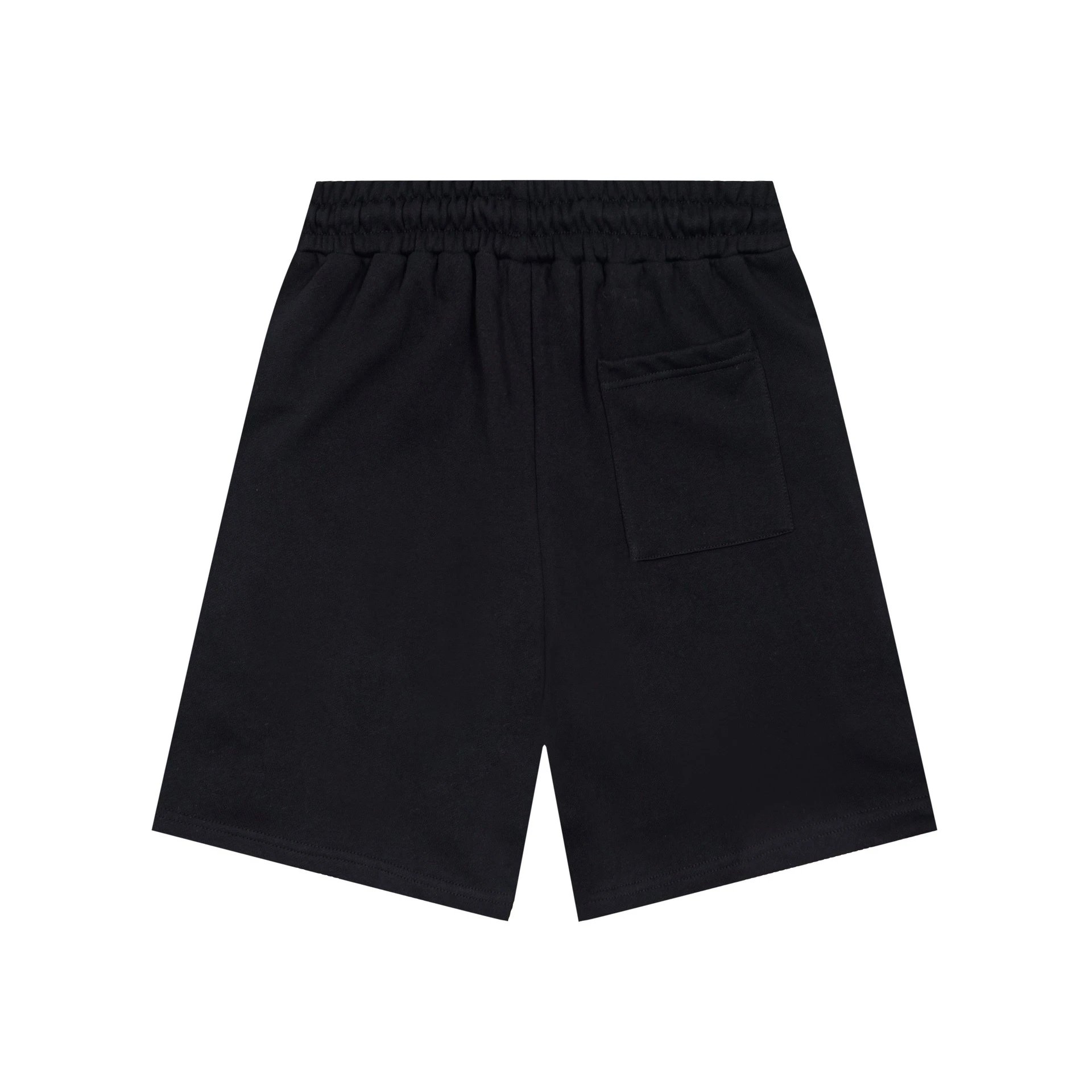Design Asaali Jean Company Graphic Print Black Shorts - 13