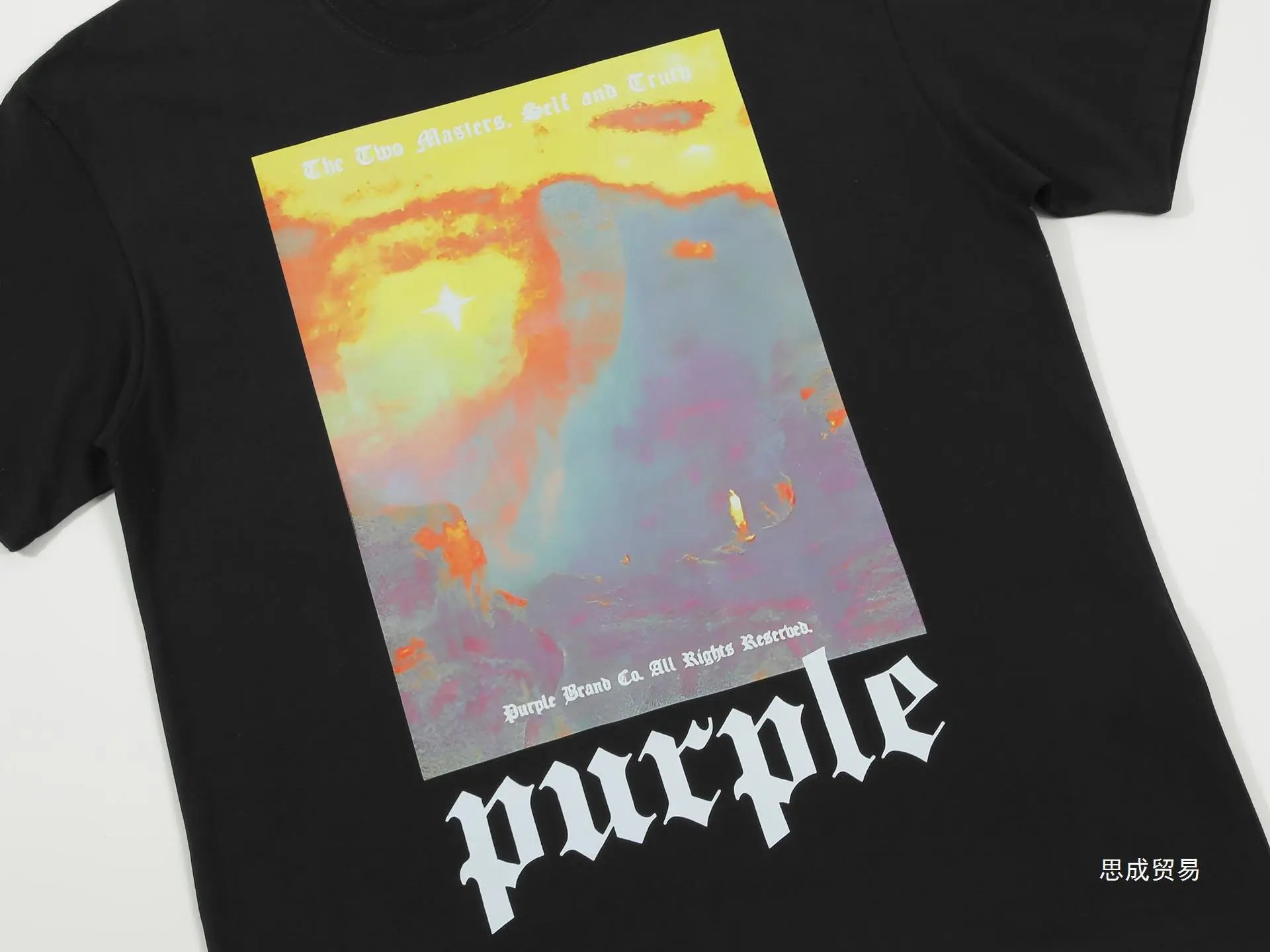 Purple Brand The Two Masters T-Shirt Black - 13