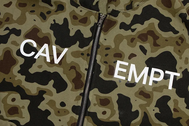 Cav Empt Hoodies & Sweatshirts Camouflage Full-Zip Hoodie product detail image 6