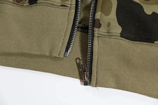 Cav Empt Hoodies & Sweatshirts Camouflage Full-Zip Hoodie product detail image 11