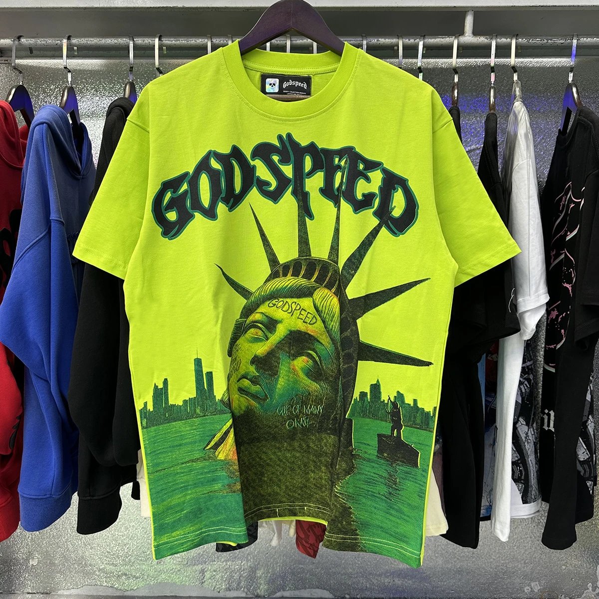 Hellstar Legalized T-Shirt Yellow - 7