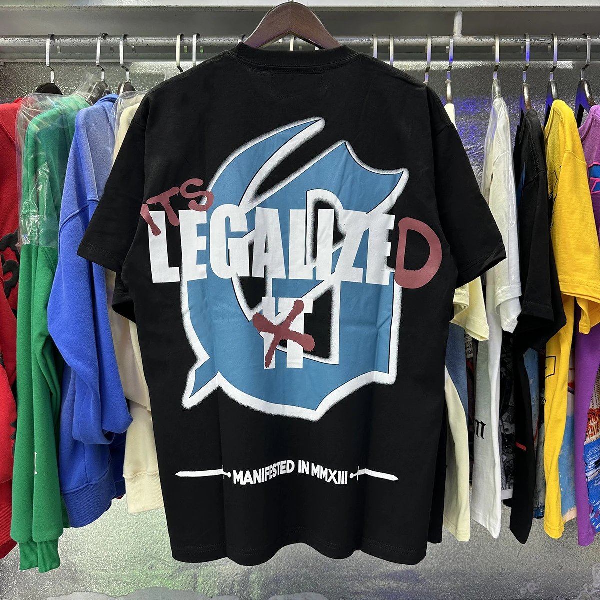 Hellstar Legalized T-Shirt Yellow - 16