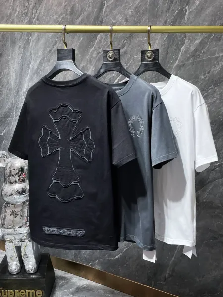 Chrome Hearts x Brand New Light Blue Pocket T-Shirt - 12