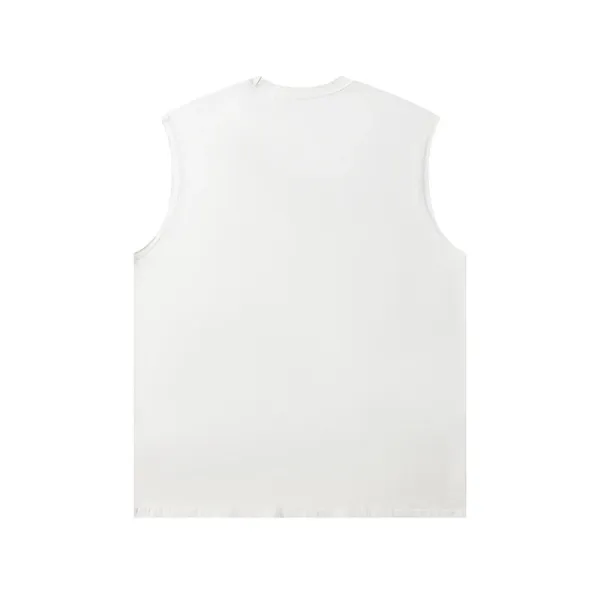 Maison Margiela Number 6 Sleeveless Top Black Vest Top - 6