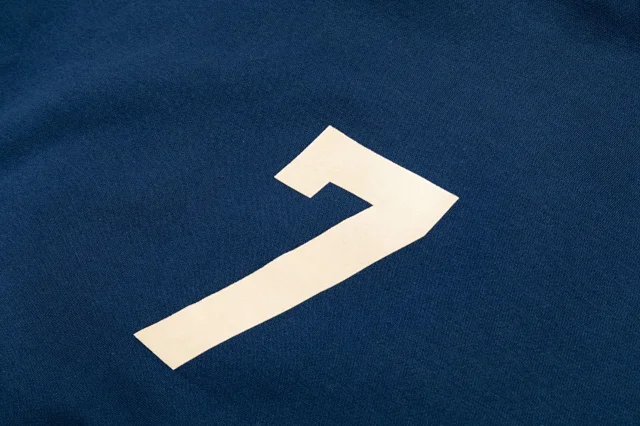 Unbranded Hoodies & Sweatshirts Number 7 graphic pullover hoodie with snap-button hood and kangaroo pocket product detail image 8