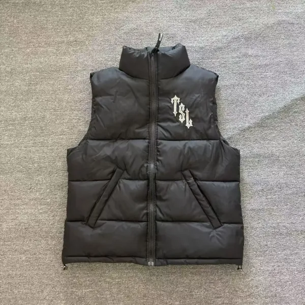 Trapstar Shooters Puffer Vest Gray Outerwear.vest - 6