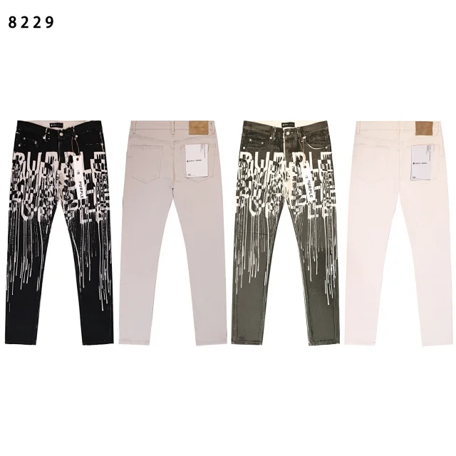 Purple Brand Jeans 8229 Graphic Print product detail image 2