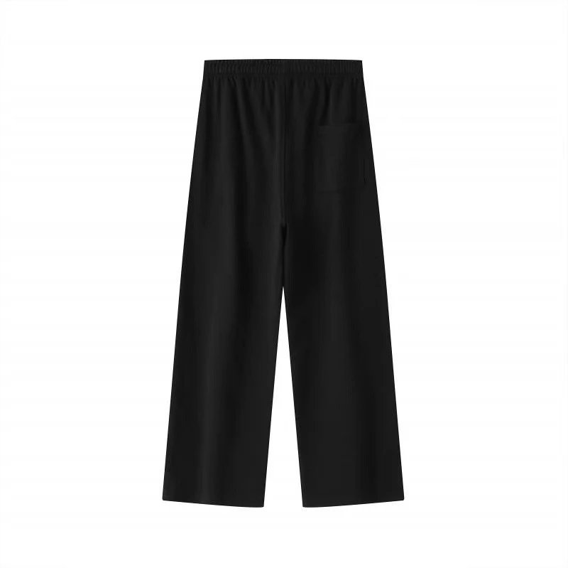 Fear of God Trousers Essentials logo wide-leg sweatpants image 5