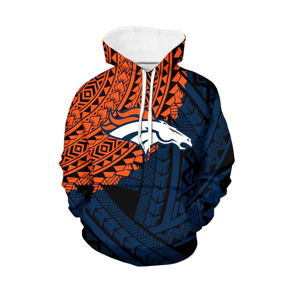 Design Seattle Seahawks Tribal Print Hoodie Multicolor Hoodie - 34