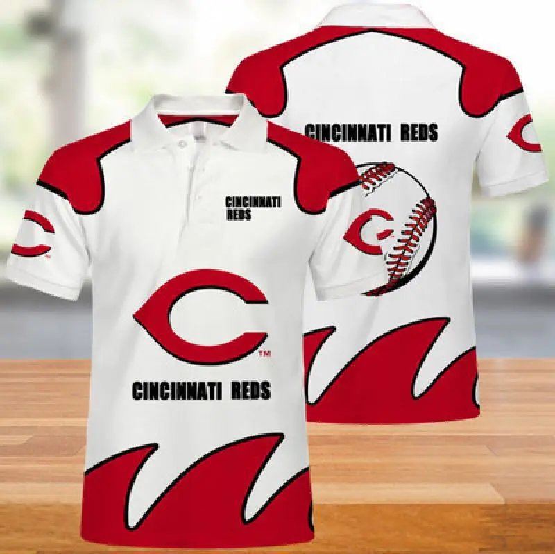 MLB Arizona Diamondbacks MLB Team Polo White Red Polo Shirt - 30