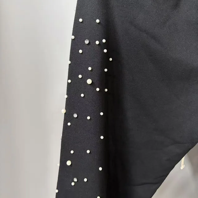 MIX Trousers Rhinestone Letter Drawstring Jogger product detail image 6