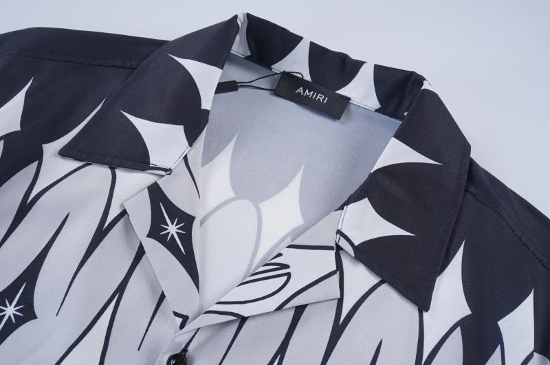 Amiri Abstract Print White Shirt - 25