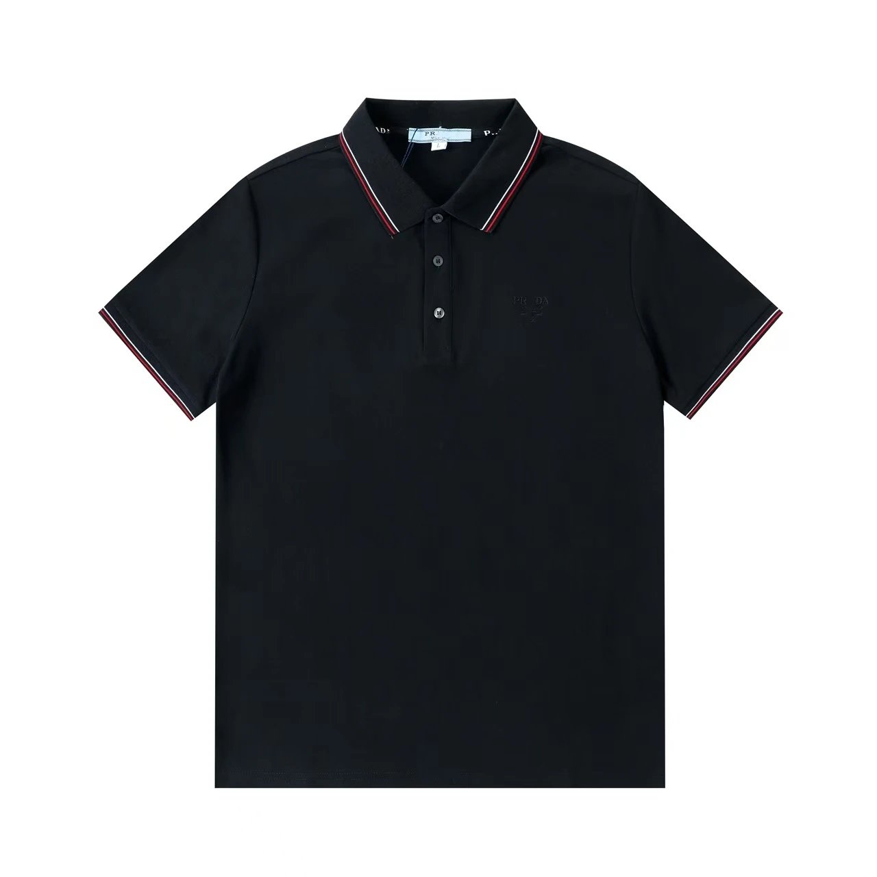GCDS Logo Embroidered White Polo Polo Shirt - 26