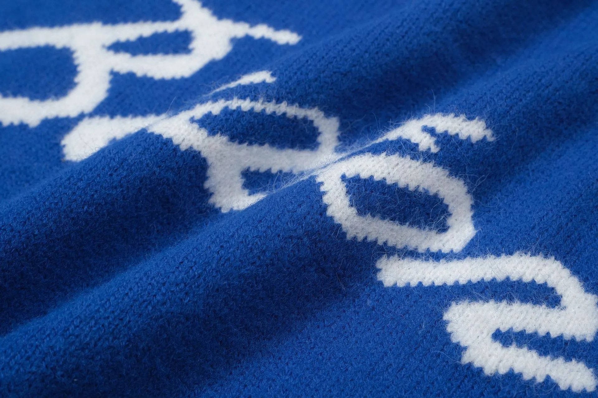 Cole Buxton CB Logo Knit Sweater Off-White - 2