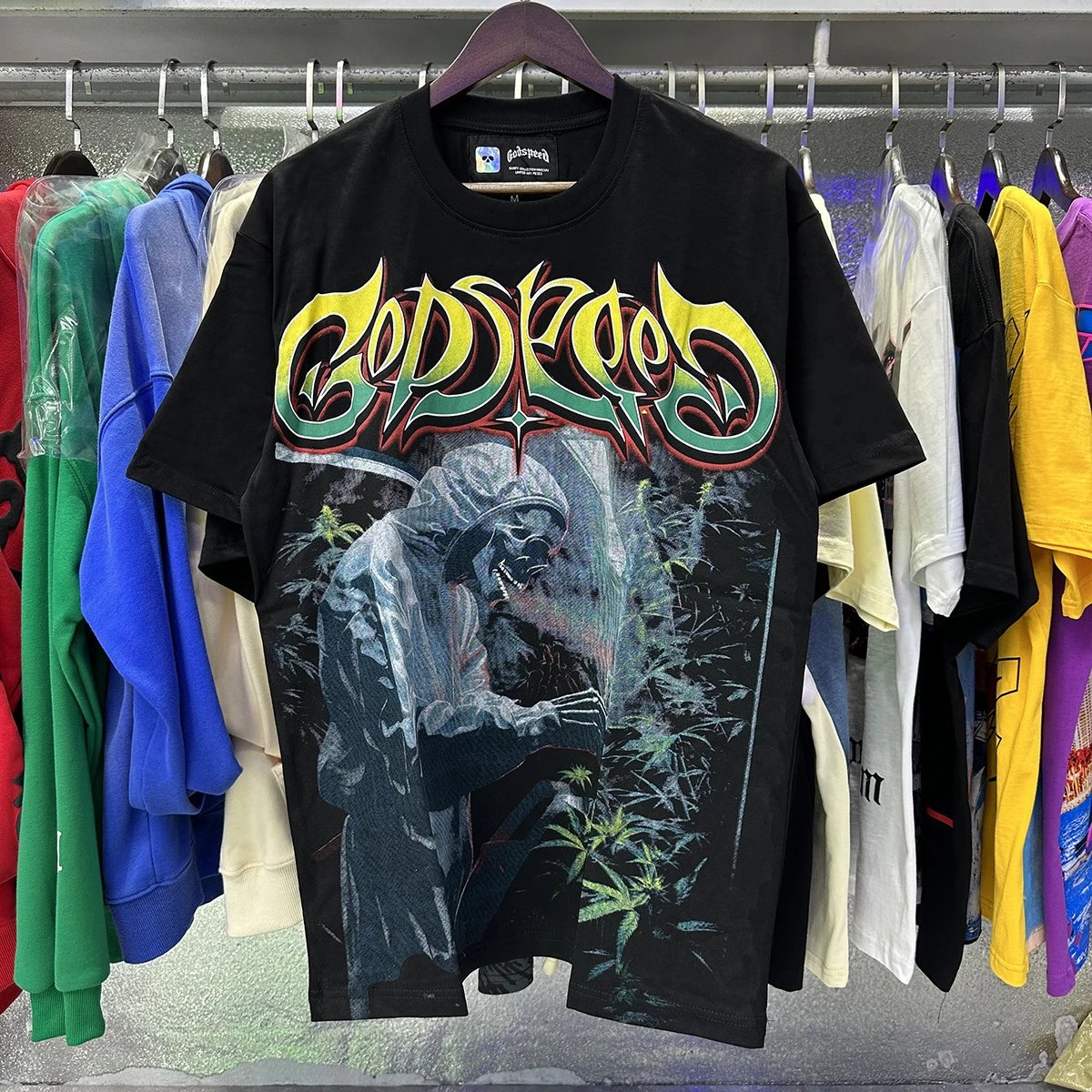 Hellstar Legalized T-Shirt Yellow - 14