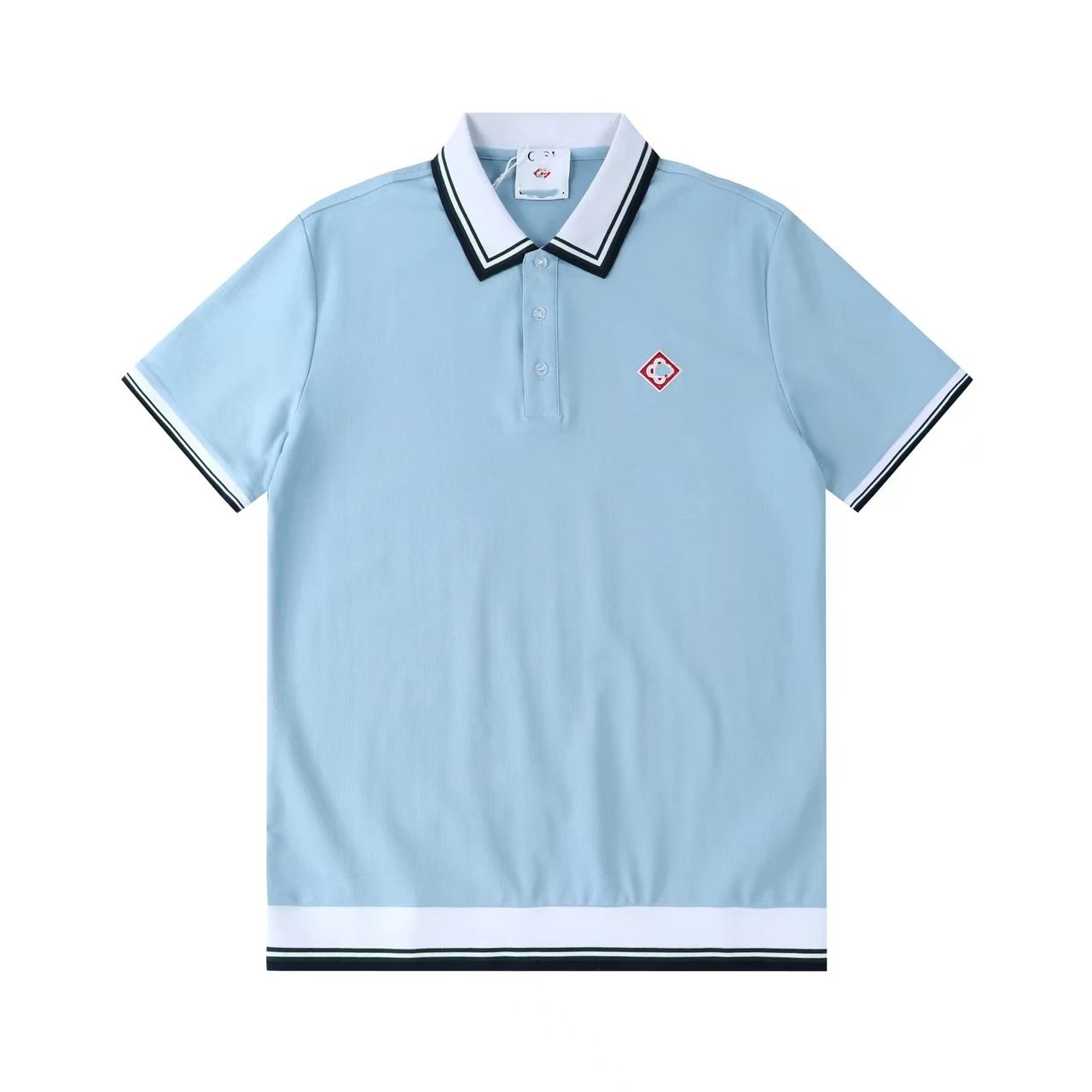 Lacoste Color-Block Stripe Polo Black Polo Shirt - 15