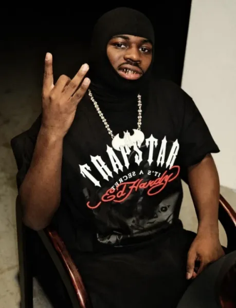 Trapstar x Mitchell & Ness Camo Print Football Jersey - 3