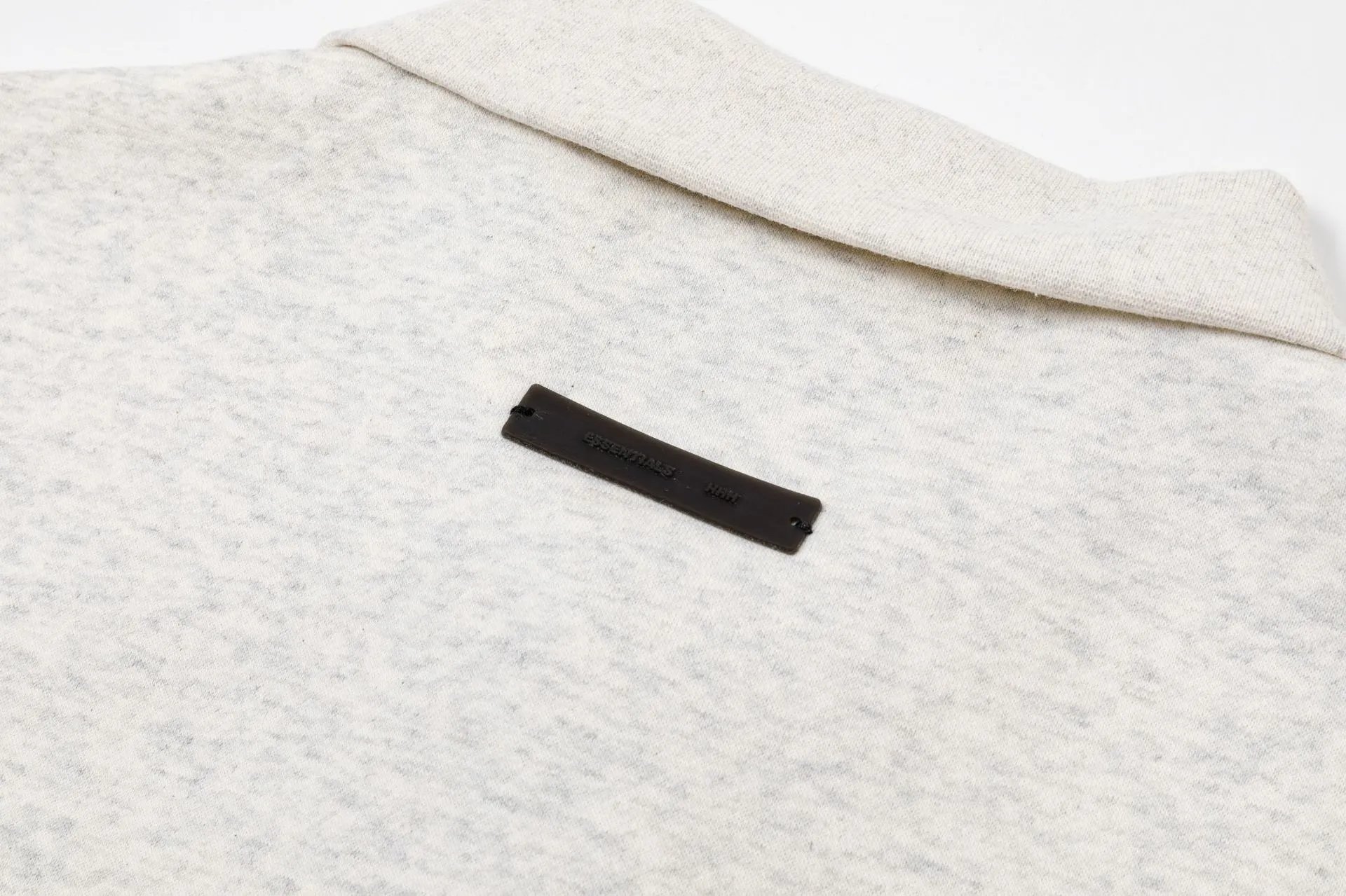 Fear of God Essentials Polo Sweatshirt Light Gray Polo Shirt - 13