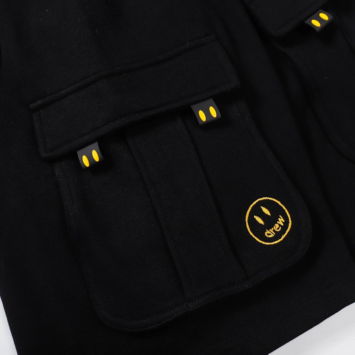 Drew House Smiley Cargo Shorts Black - 10