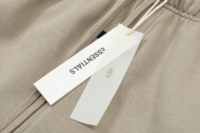 Fear of God Trousers Essentials Embroidered Side-Stripe Drawstring product detail image 5