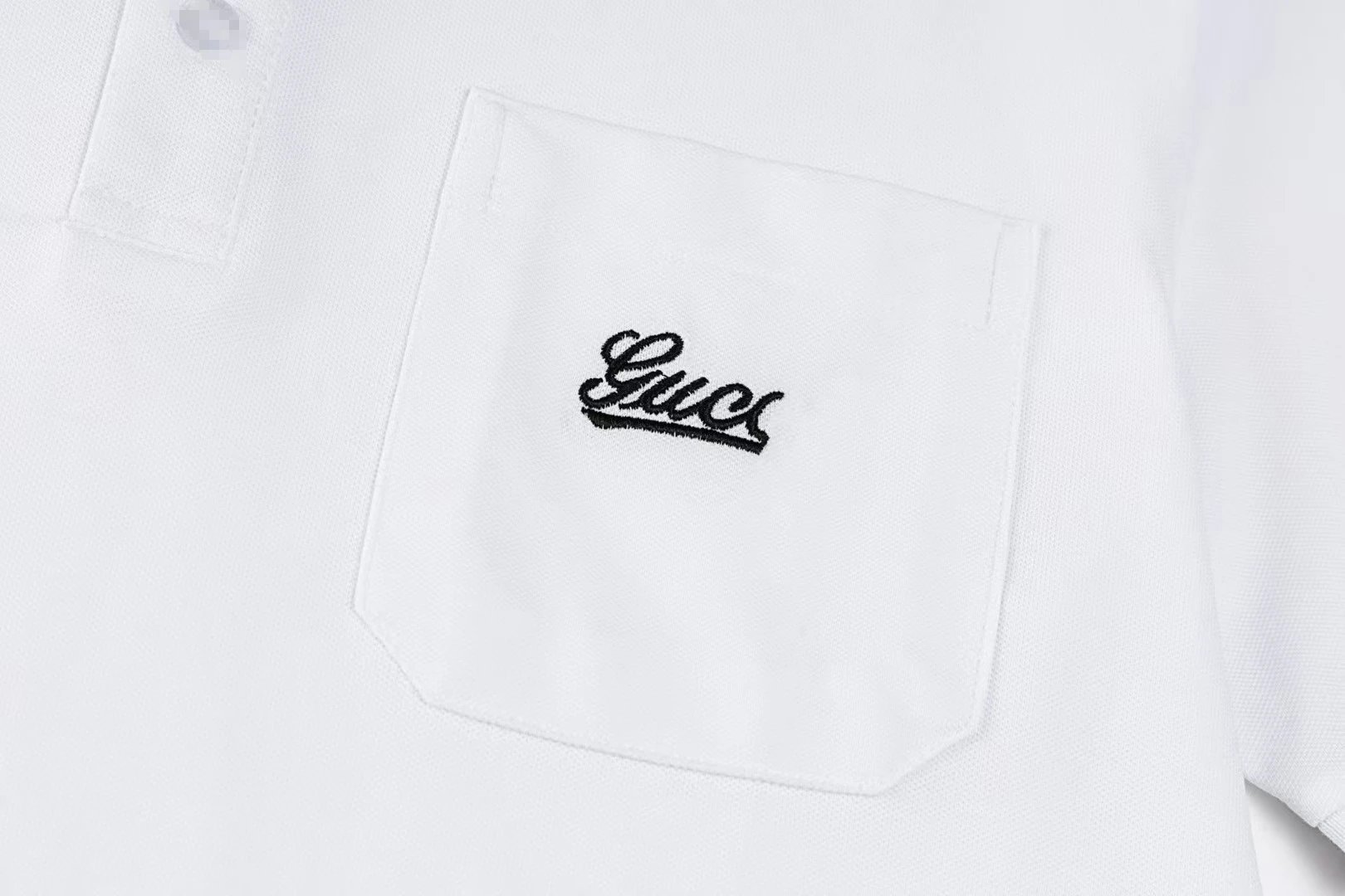 Gucci GG Monogram Black Polo Shirt - 17