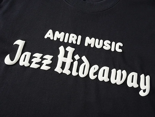 AMIRI T-Shirts Jazz Hideaway Graphic T-Shirt product detail image 9