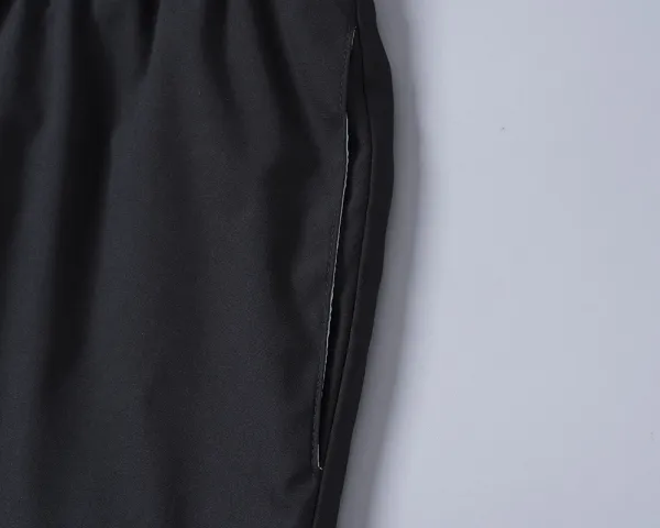 Design Geometric Pattern Black Swim Shorts - 10