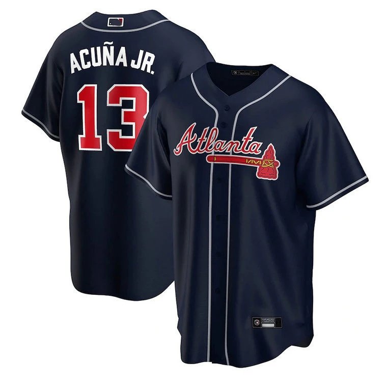 MLB T-Shirts Button-Front Baseball Jersey with Team and Player Graphics image 3