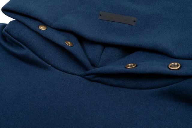 Unbranded Hoodies & Sweatshirts Number 7 graphic pullover hoodie with snap-button hood and kangaroo pocket product detail image 12