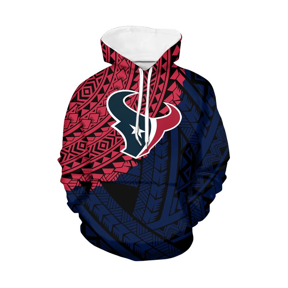 Design Seattle Seahawks Tribal Print Hoodie Multicolor Hoodie - 7
