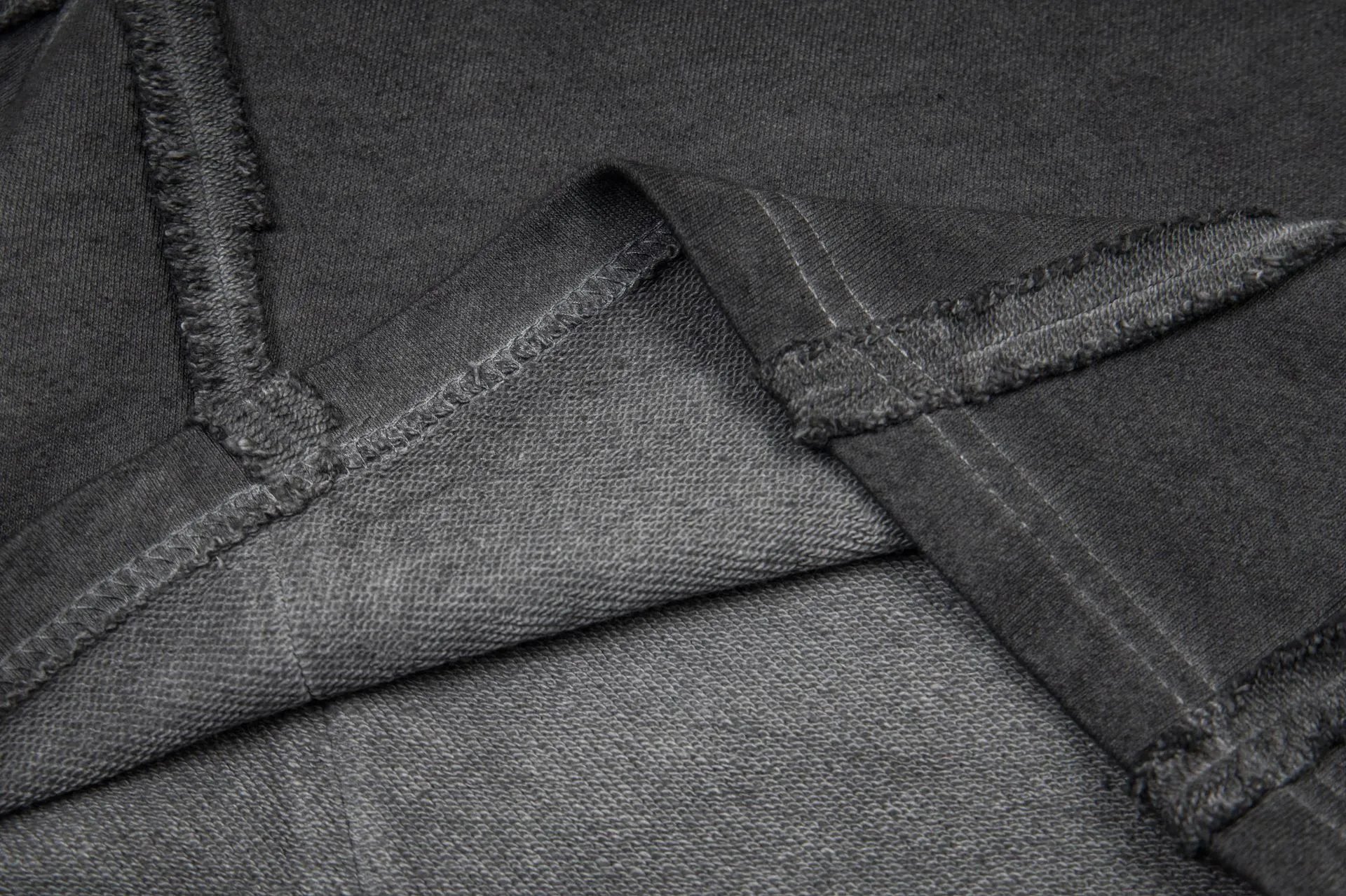 Design Martine Rose Distressed Washed Gray Shorts - 15