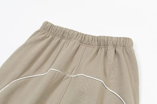 Fear of God Trousers Essentials Embroidered Side-Stripe Drawstring product detail image 3