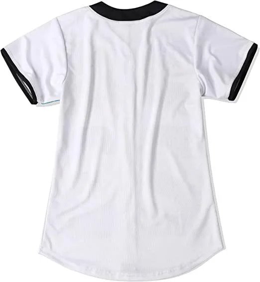 Design Bellair 23 Multicolor Graphic Baseball Jersey - 23