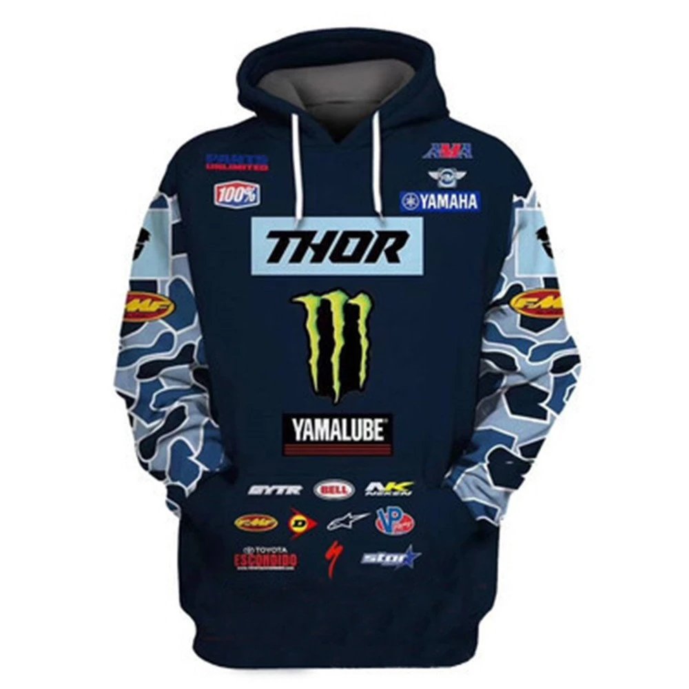 Design Red Bull KTM Racing Hoodie Multicolor Hoodie - 18