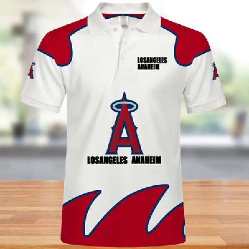 MLB Arizona Diamondbacks MLB Team Polo White Red Polo Shirt - 76