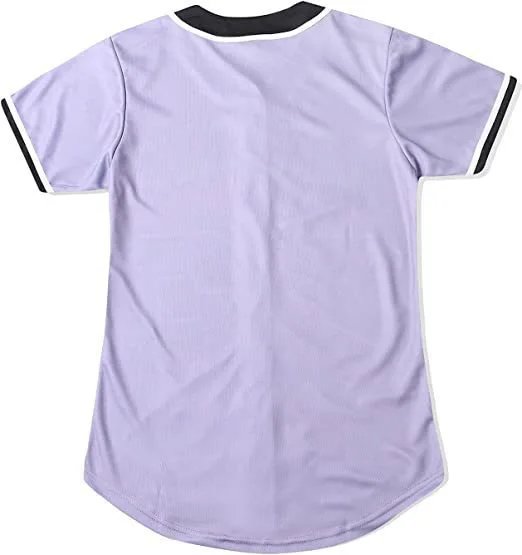 Design Bellair 23 Multicolor Graphic Baseball Jersey - 18