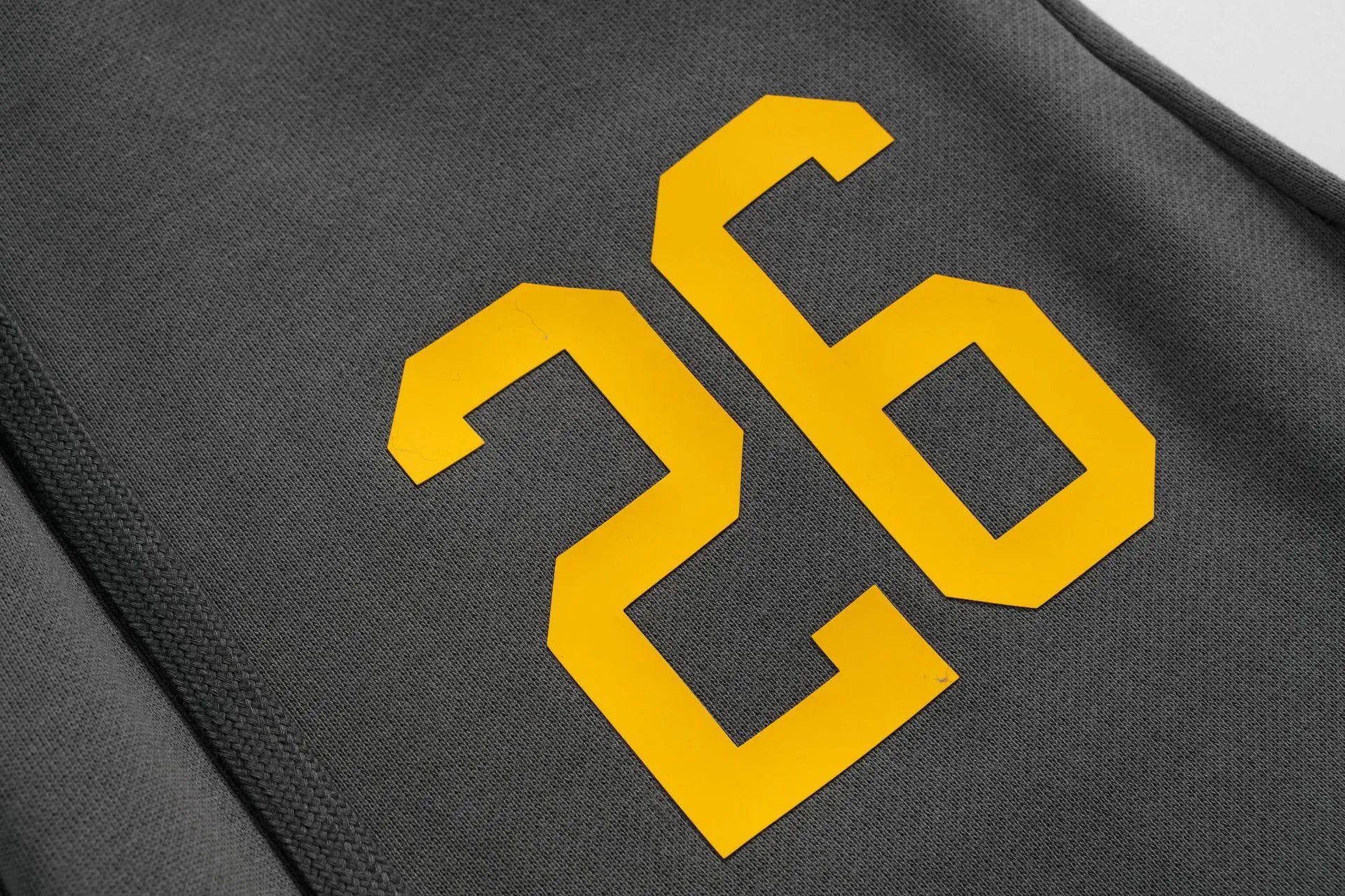 Design Number 26 Graphic Sweatpants Gray - 9