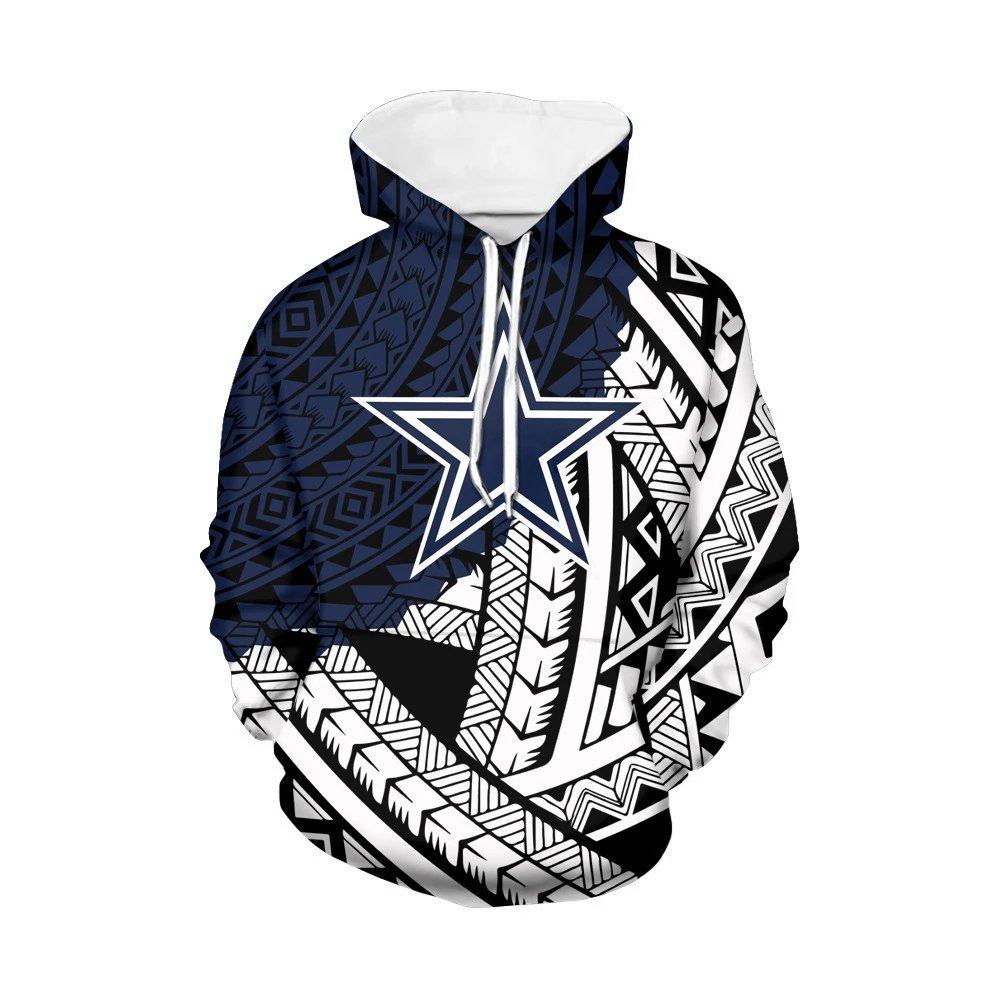 Design Seattle Seahawks Tribal Print Hoodie Multicolor Hoodie - 26