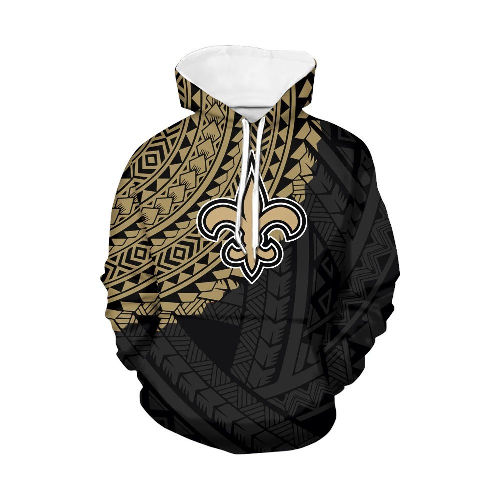 Design Seattle Seahawks Tribal Print Hoodie Multicolor Hoodie - 32