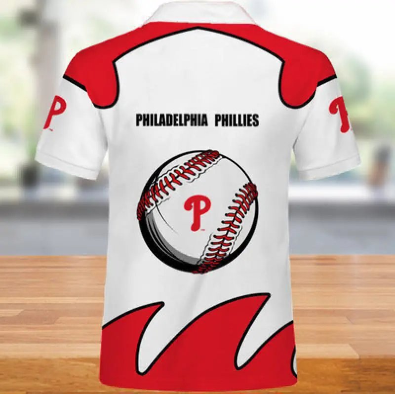 MLB Arizona Diamondbacks MLB Team Polo White Red Polo Shirt - 14