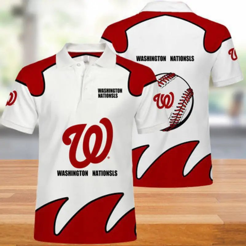 MLB Arizona Diamondbacks MLB Team Polo White Red Polo Shirt - 21