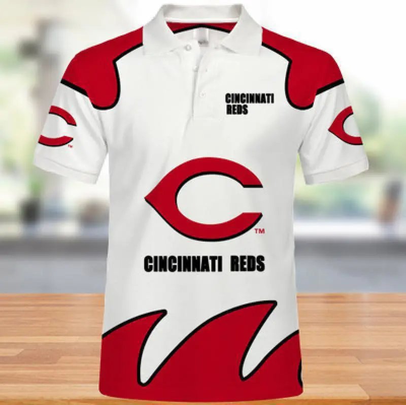 MLB Arizona Diamondbacks MLB Team Polo White Red Polo Shirt - 28