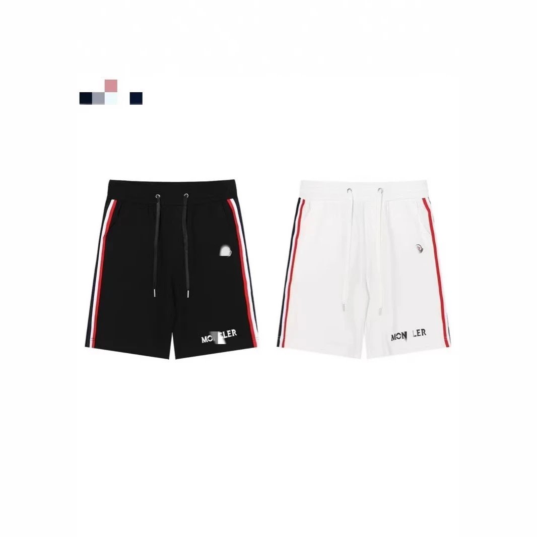 Moncler Shorts Drawstring logo-print image 4