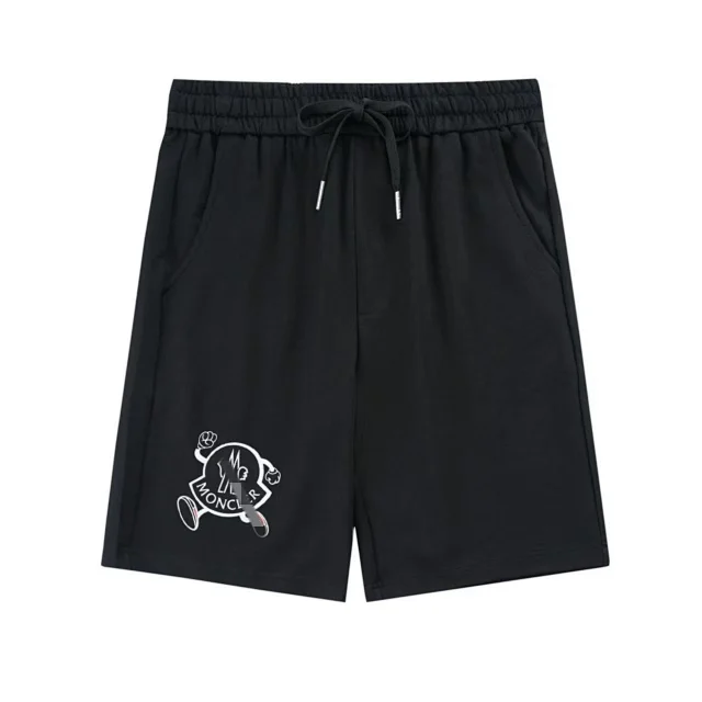 Moncler Shorts Drawstring logo-print product detail image 9