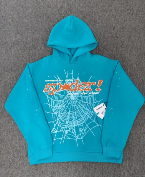 Spöder Spider Sp5der Neon Green Skull Hoodie - 29