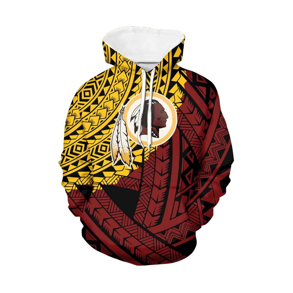 Design Seattle Seahawks Tribal Print Hoodie Multicolor Hoodie - 38
