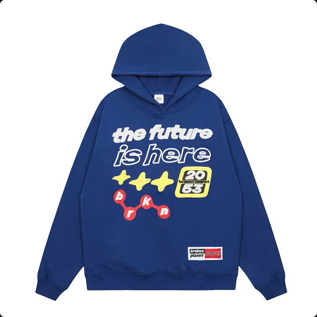 Broken Planet Hoodies & Sweatshirts Graphic Pullover Hoodie product detail image 11