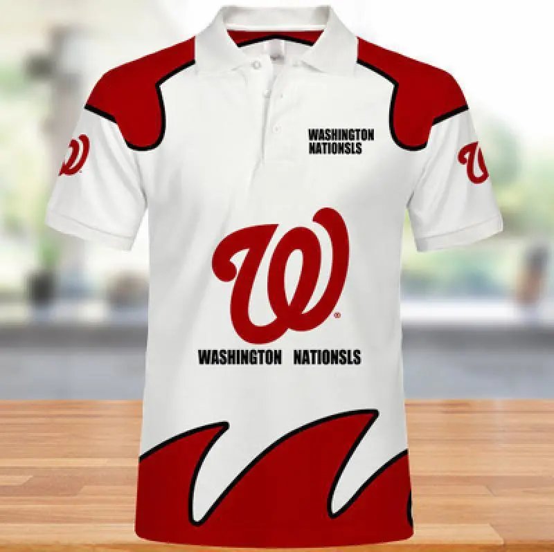MLB Arizona Diamondbacks MLB Team Polo White Red Polo Shirt - 19