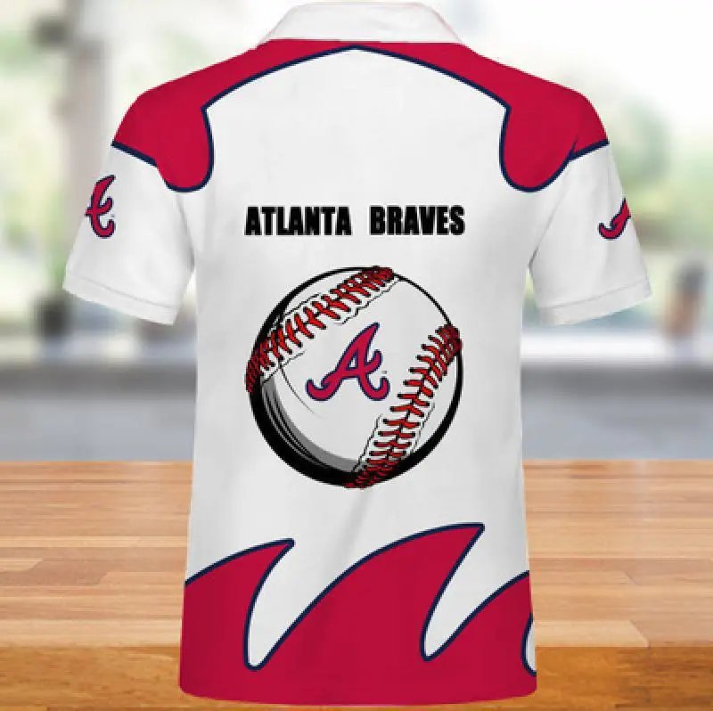 MLB Arizona Diamondbacks MLB Team Polo White Red Polo Shirt - 92